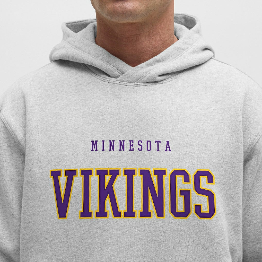 Minnesota Vikings lululemon Steady State Pullover Hoodie Heathered Silver Drop