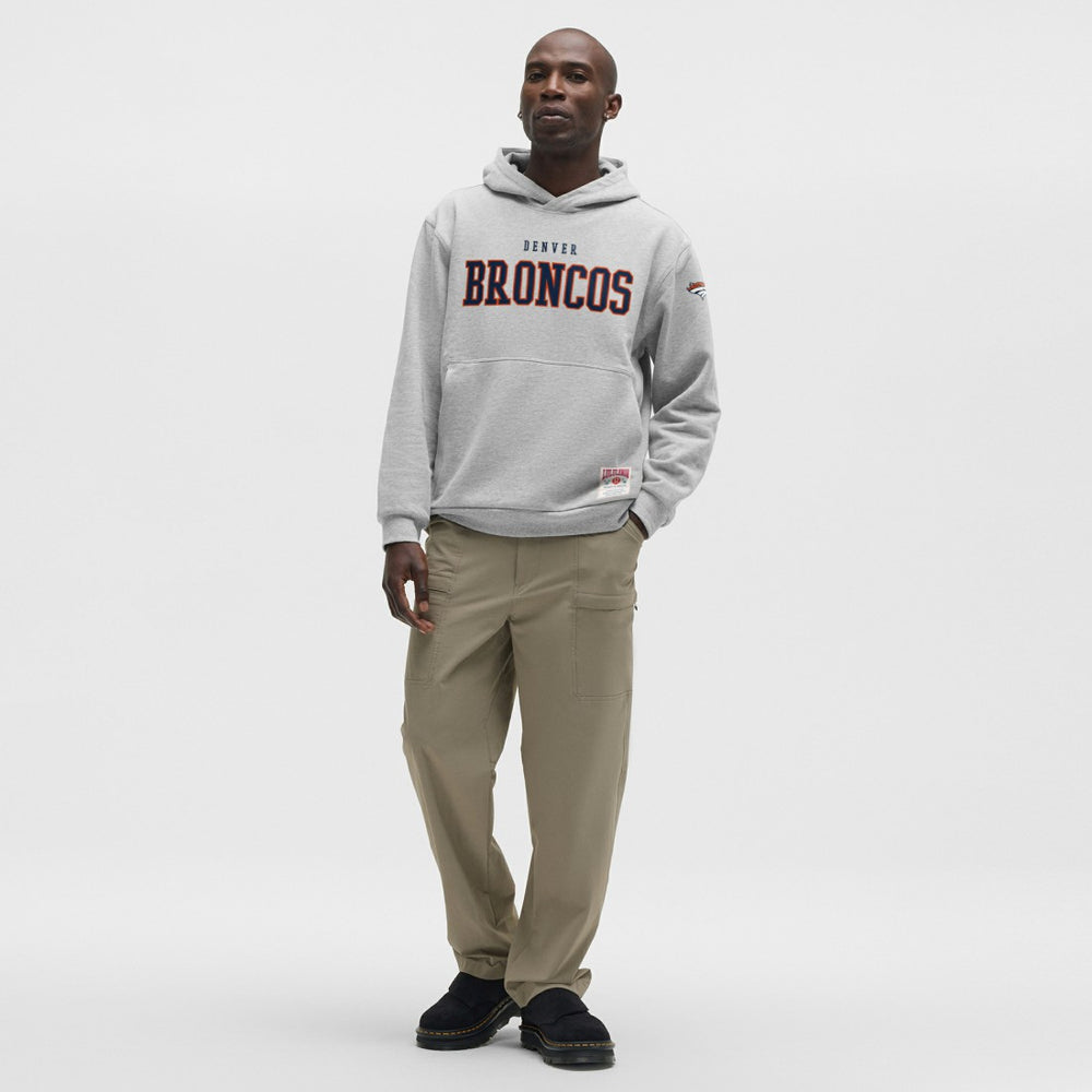 Denver Broncos lululemon Steady State Pullover Hoodie Heathered Silver Drop