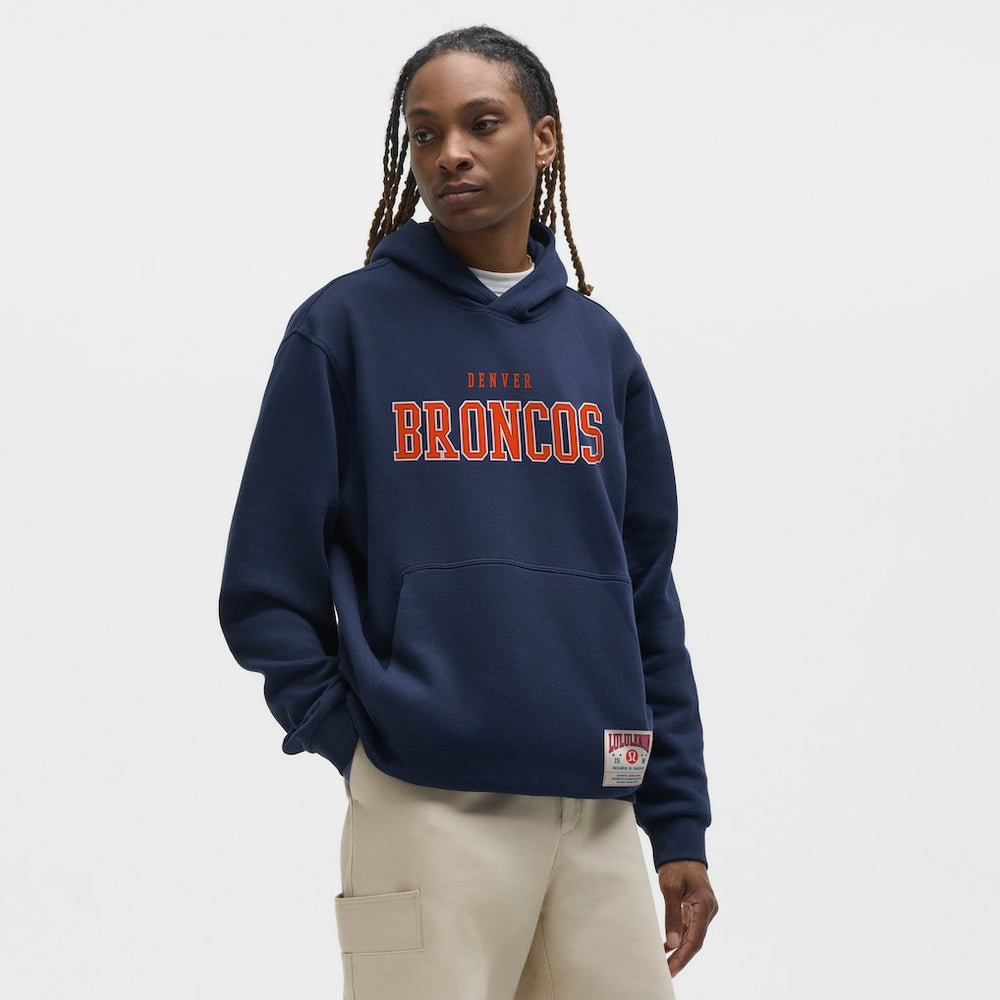 Denver Broncos lululemon Steady State Pullover Hoodie Club Blue