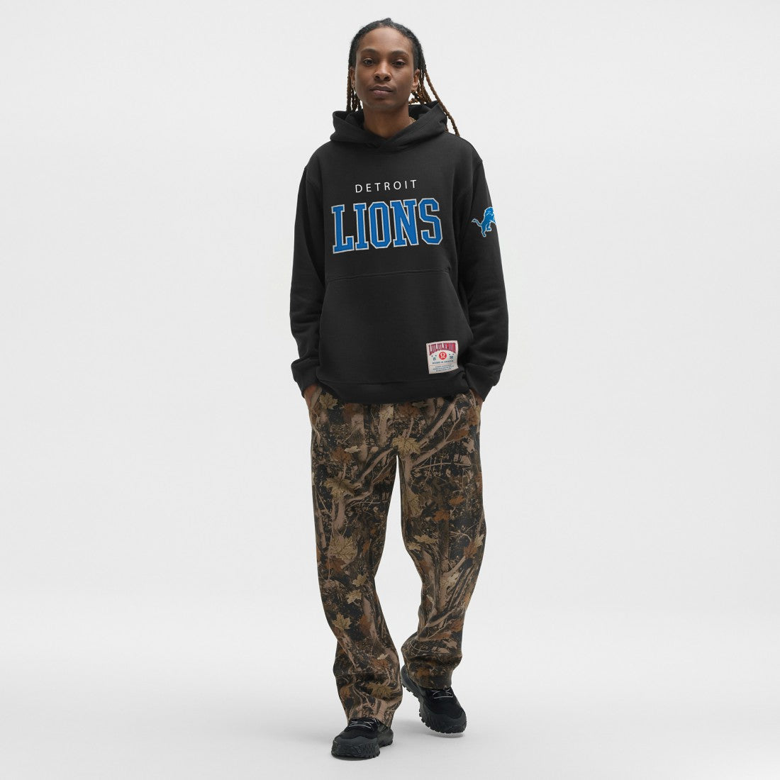 Detroit Lions lululemon Steady State Pullover Hoodie Black
