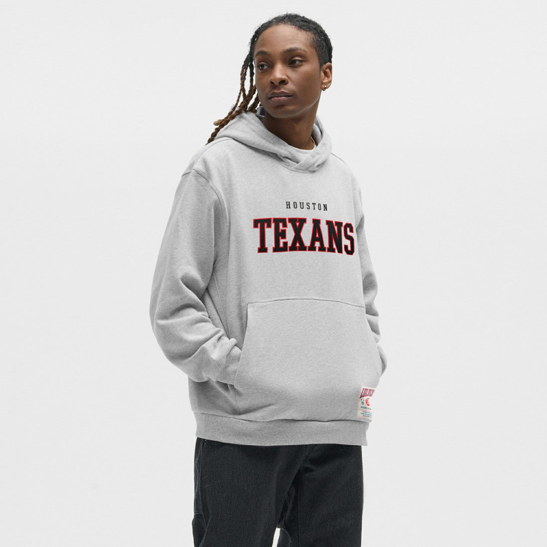 Houston Texans lululemon Steady State Pullover Hoodie Heathered Silver Drop