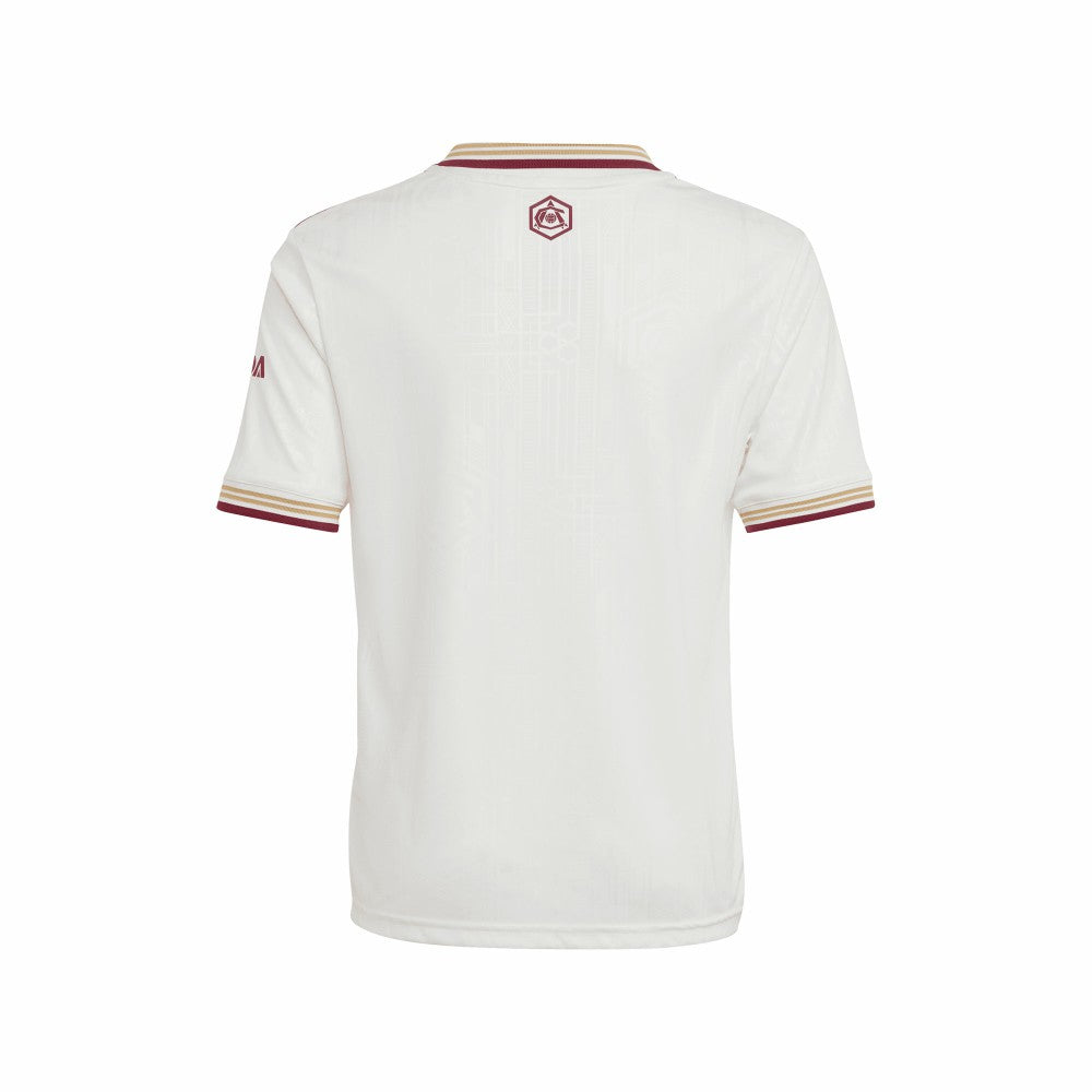 Arsenal Youth 2025/26 Third Replica Jersey White