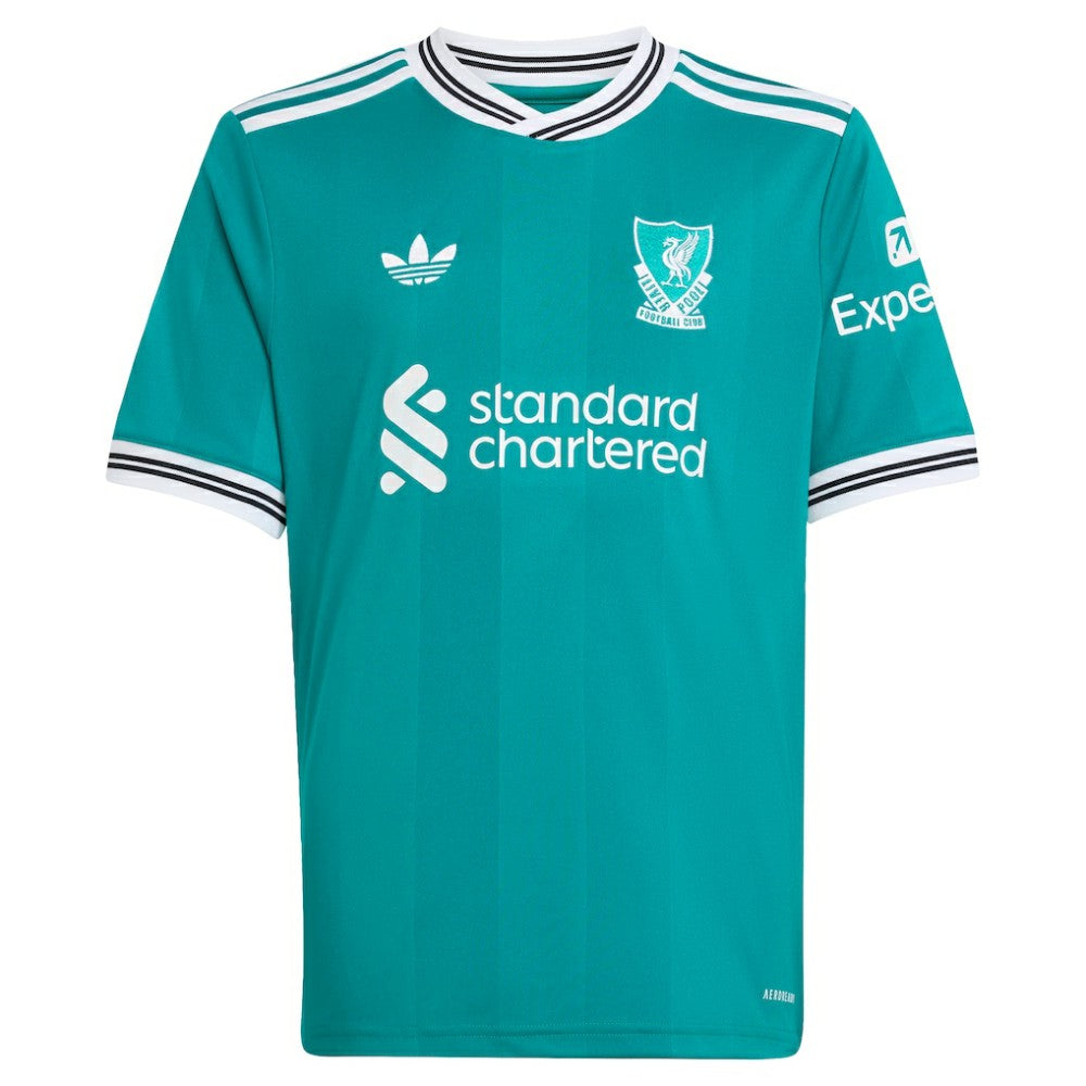 Liverpool Youth 2025/26 Third Replica Jersey Green