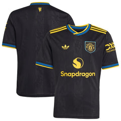 Manchester United Youth 2025/26 Third Replica Jersey Black