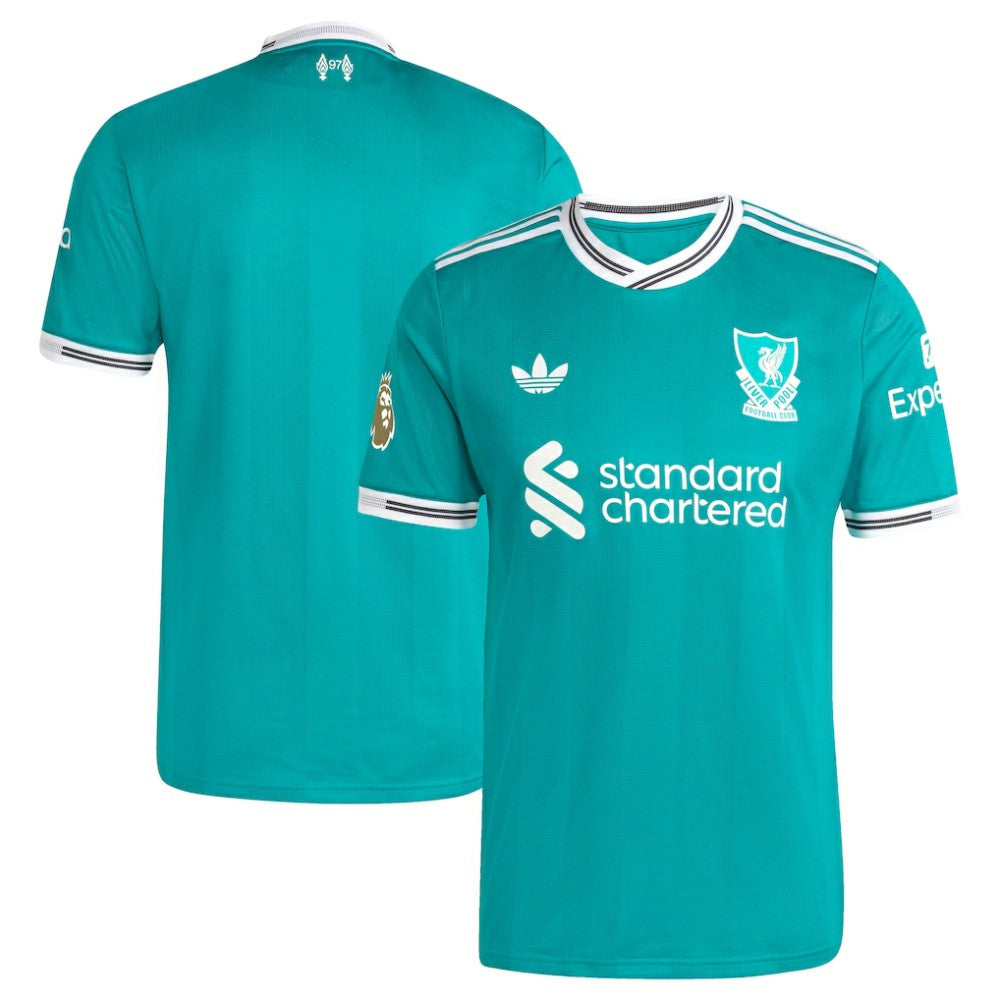 Liverpool 2025/26 Third Jersey with Patch Green