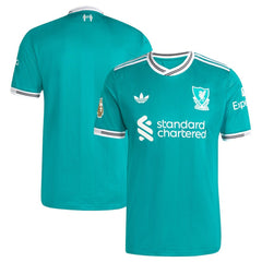 Liverpool 2025/26 Third Jersey with Patch Green