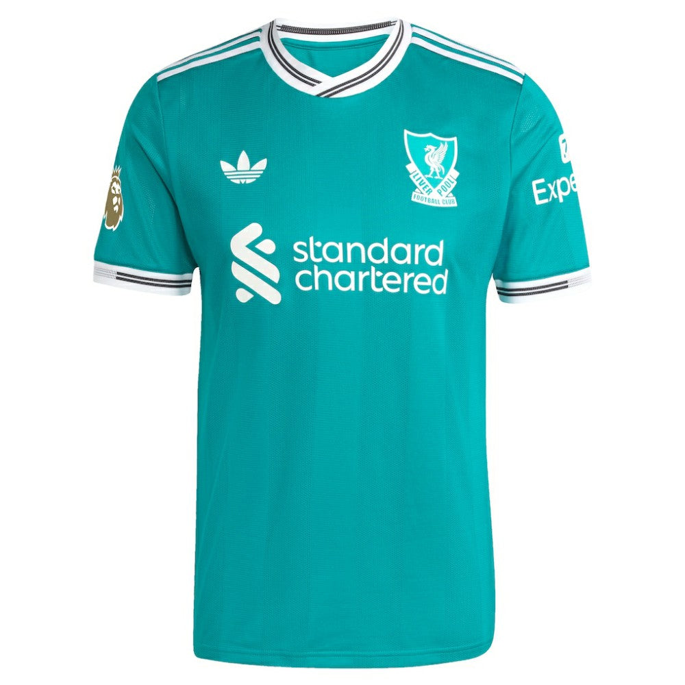 Liverpool 2025/26 Third Jersey with Patch Green