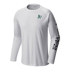 Athletics Columbia Terminal Tackle Long Sleeve Shirt - White