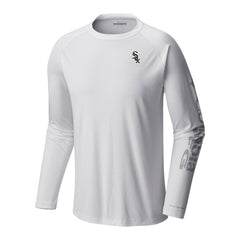 Chicago White Sox Columbia Terminal Tackle Long Sleeve Shirt - White
