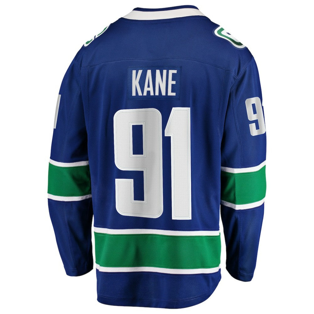 NHL Evander Kane Vancouver Canucks Fanatics Home Breakaway Jersey - Blue