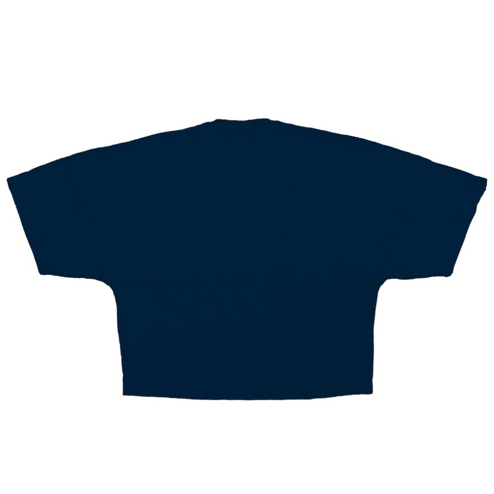 Detroit Tigers Fanatics Women's Skyline Crop T-Shirt - Navy T-shirts