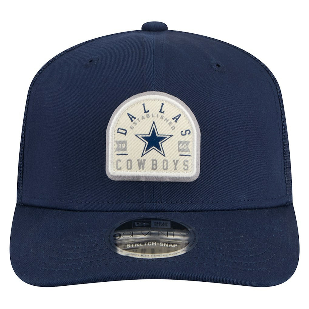 Dallas Cowboys New Era Contest 9SEVENTY Adjustable Trucker Hat Navy