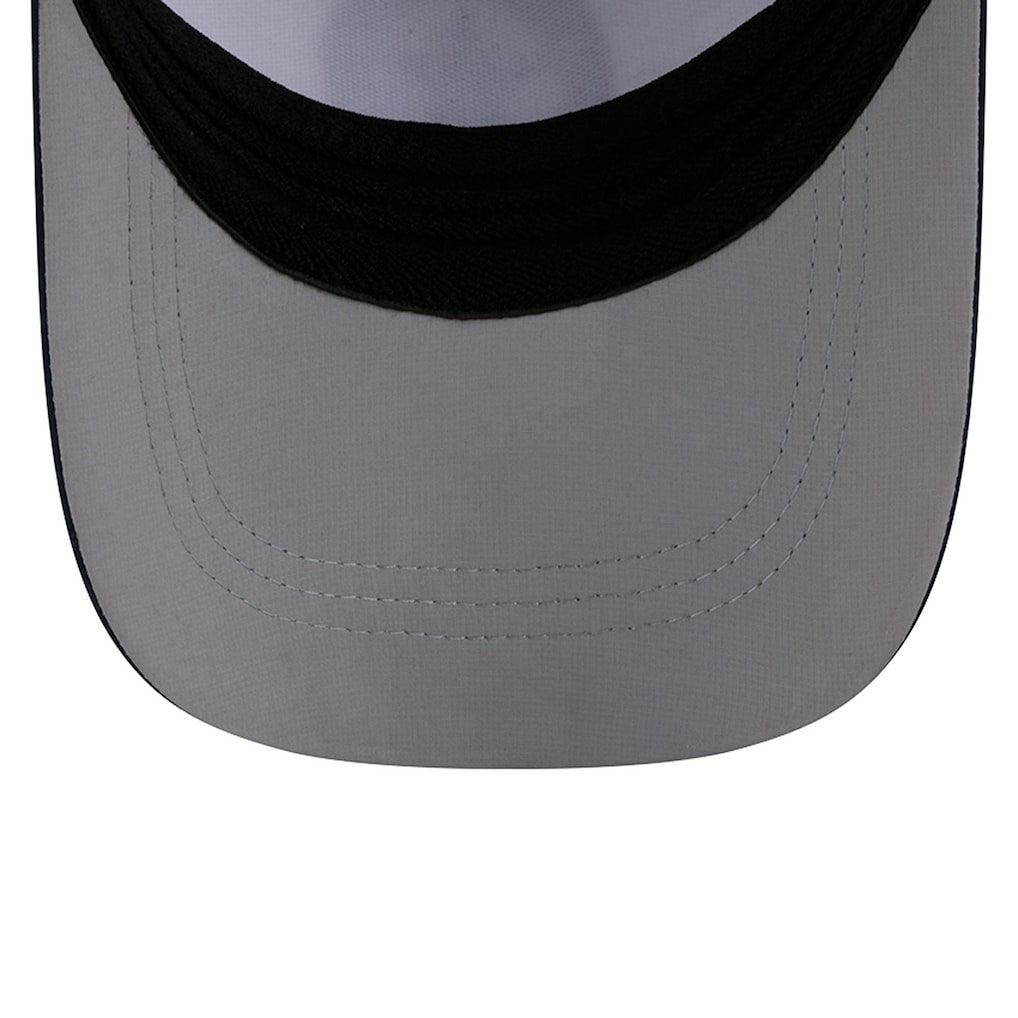 Dallas Cowboys New Era Patch 39THIRTY A-Frame M-Crown Perforated Flex Hat White/Navy