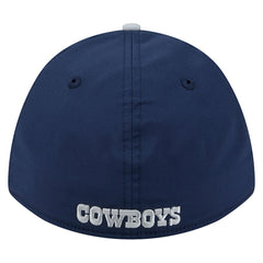 Dallas Cowboys Rope M-Crown A-Frame 39THIRTY Flex Hat Navy/Silver