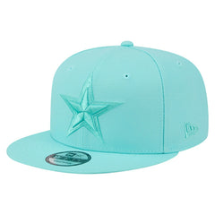 Dallas Cowboys New Era Colorpack 9FIFTY Snapback Hat Turquoise