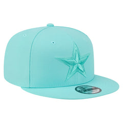 Dallas Cowboys New Era Colorpack 9FIFTY Snapback Hat Turquoise