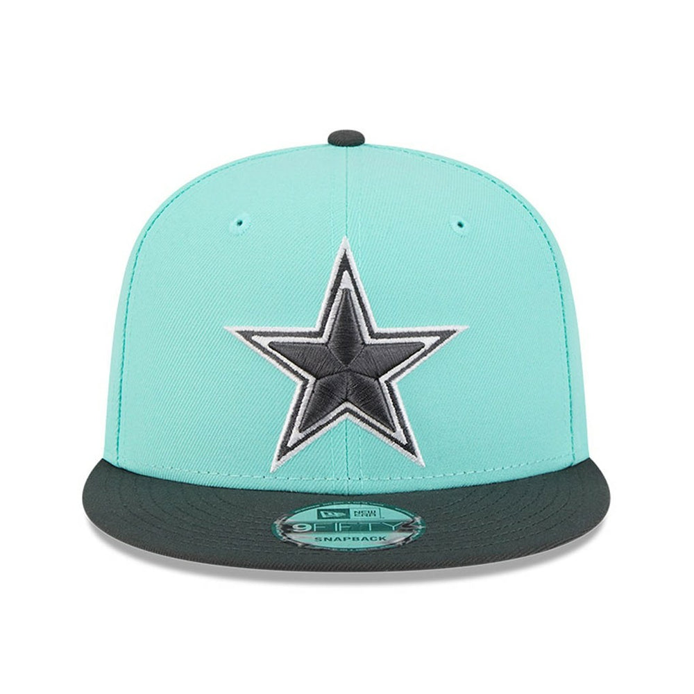 Dallas Cowboys New Era Two-Tone Color Pack 9FIFTY Snapback Hat Light Blue/Navy