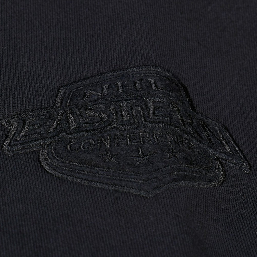 NHL Philadelphia Flyers Mitchell & Ness Phantom Fleece Crew Neck Sweatshirt - Black