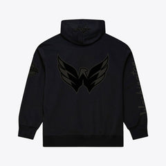NHL Washington Capitals Mitchell & Ness Phantom Fleece Hoodie - Black