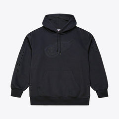 NHL Detroit Red Wings Mitchell & Ness Phantom Fleece Hoodie - Black
