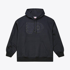 NHL Philadelphia Flyers Mitchell & Ness Phantom Fleece Hoodie - Black