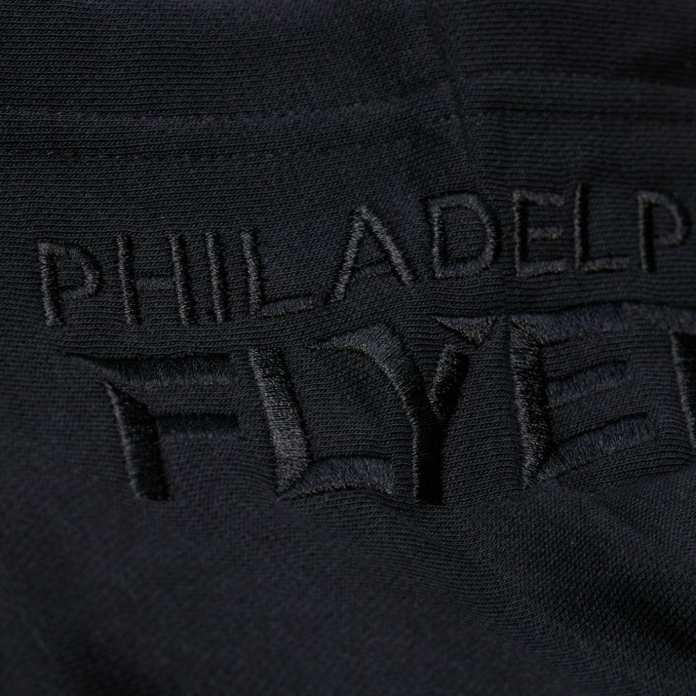 NHL Philadelphia Flyers Mitchell & Ness Phantom Fleece Hoodie - Black