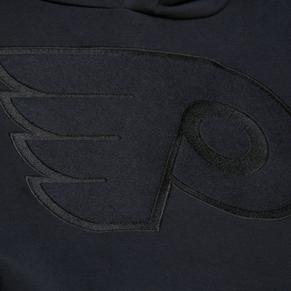 NHL Philadelphia Flyers Mitchell & Ness Phantom Fleece Hoodie - Black