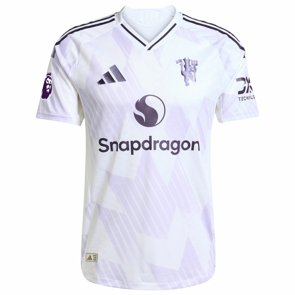Mason Mount Manchester United 2025/26 Away Player Jersey White