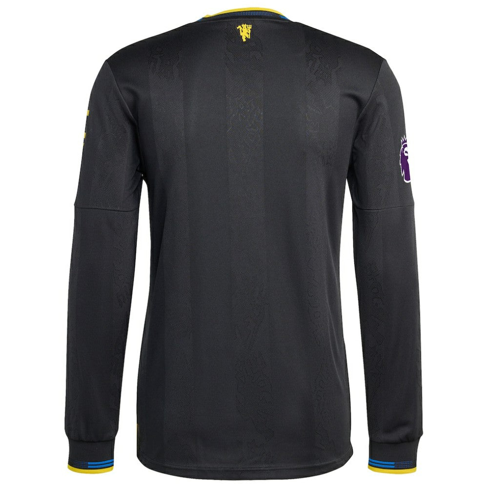 Manchester United 2025/26 Third Long Sleeve Jersey Black