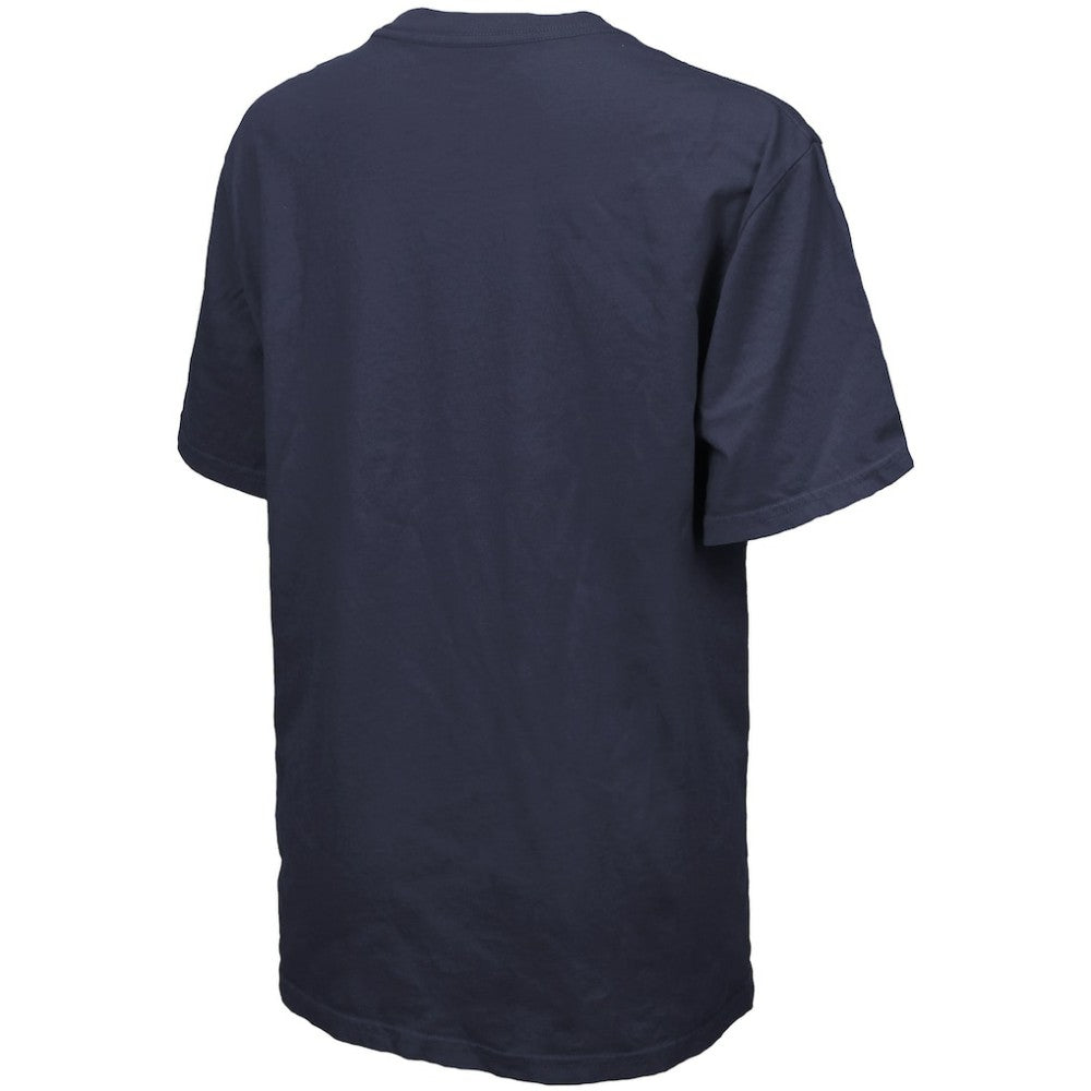 Detroit Tigers Majestic Threads Women's Oversized First Base T-Shirt - Navy T-shirts