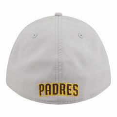San Diego Padres New Era Patch 39THIRTY A-Frame M-Crown Perforated Flex Hat - Gray Hats