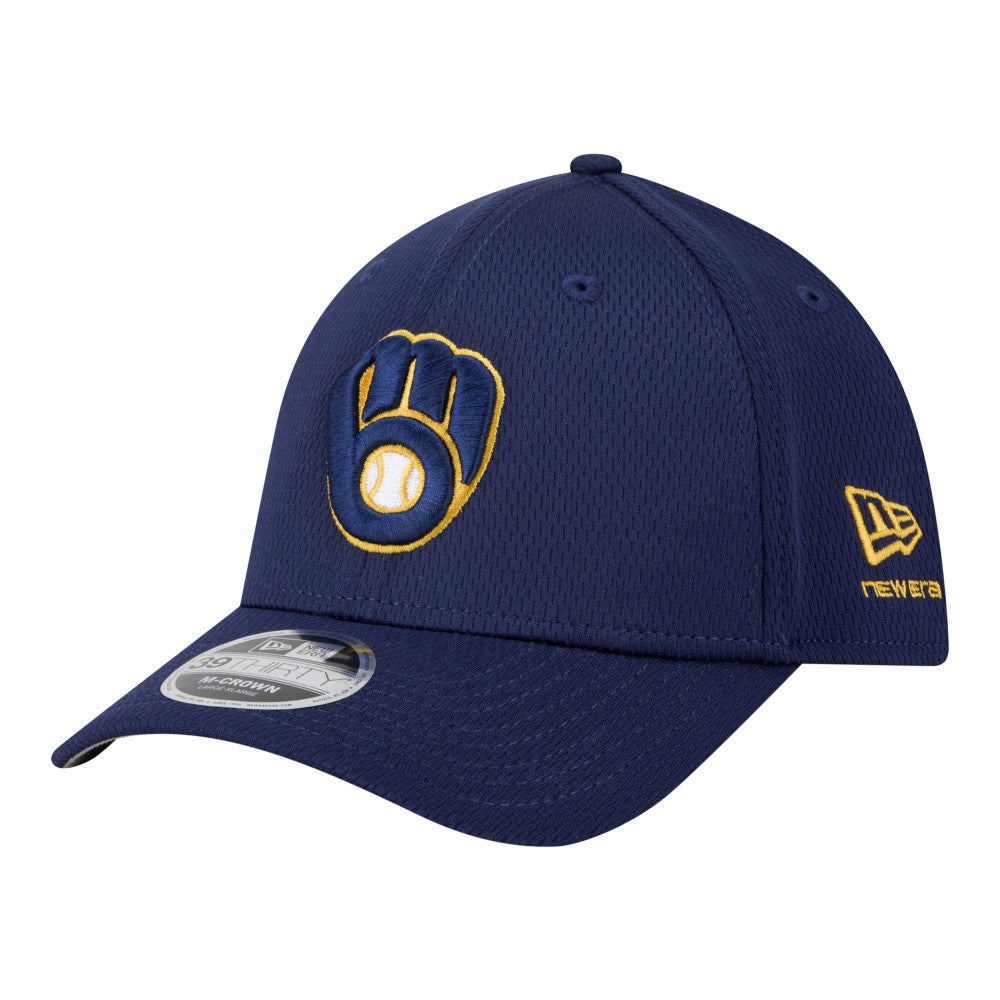 Milwaukee Brewers New Era Dash 39THIRTY Flex Hat - Navy Hats