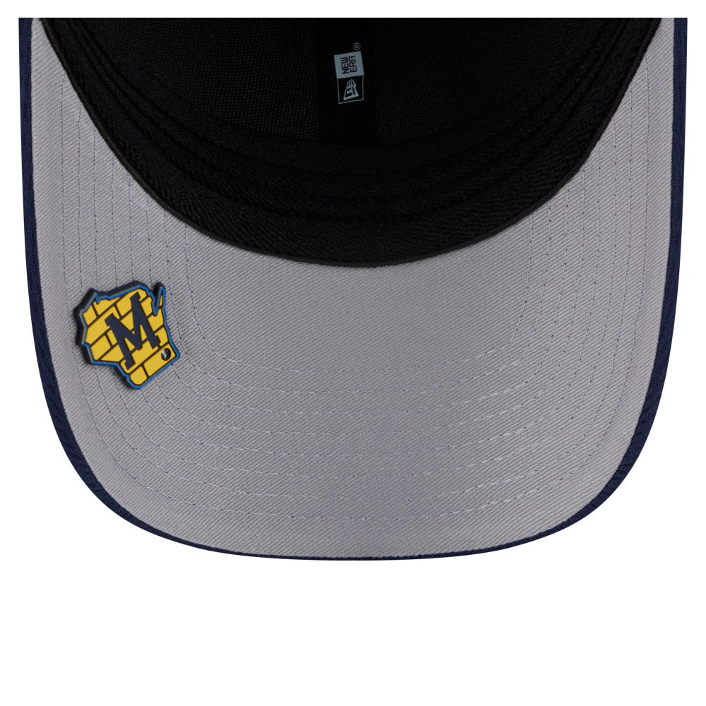 Milwaukee Brewers New Era Dash 39THIRTY Flex Hat - Navy Hats