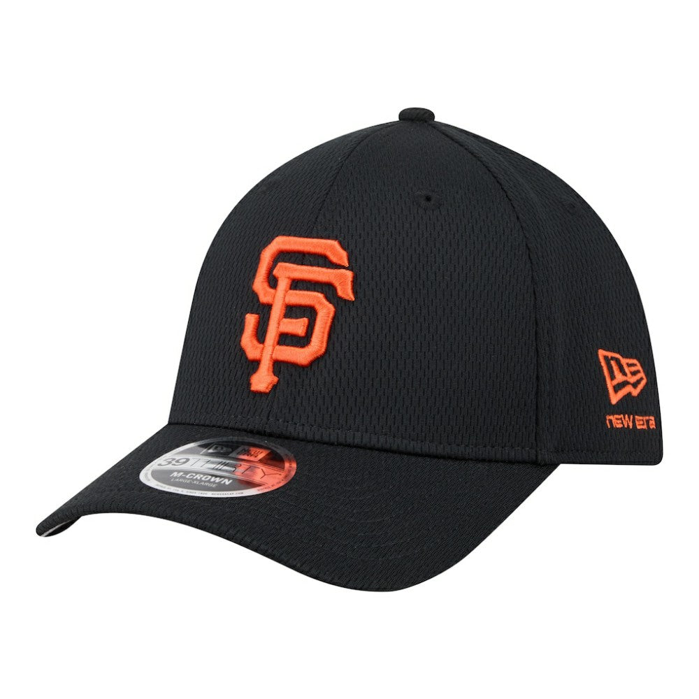 San Francisco Giants New Era Dash 39THIRTY Flex Hat - Black Hats