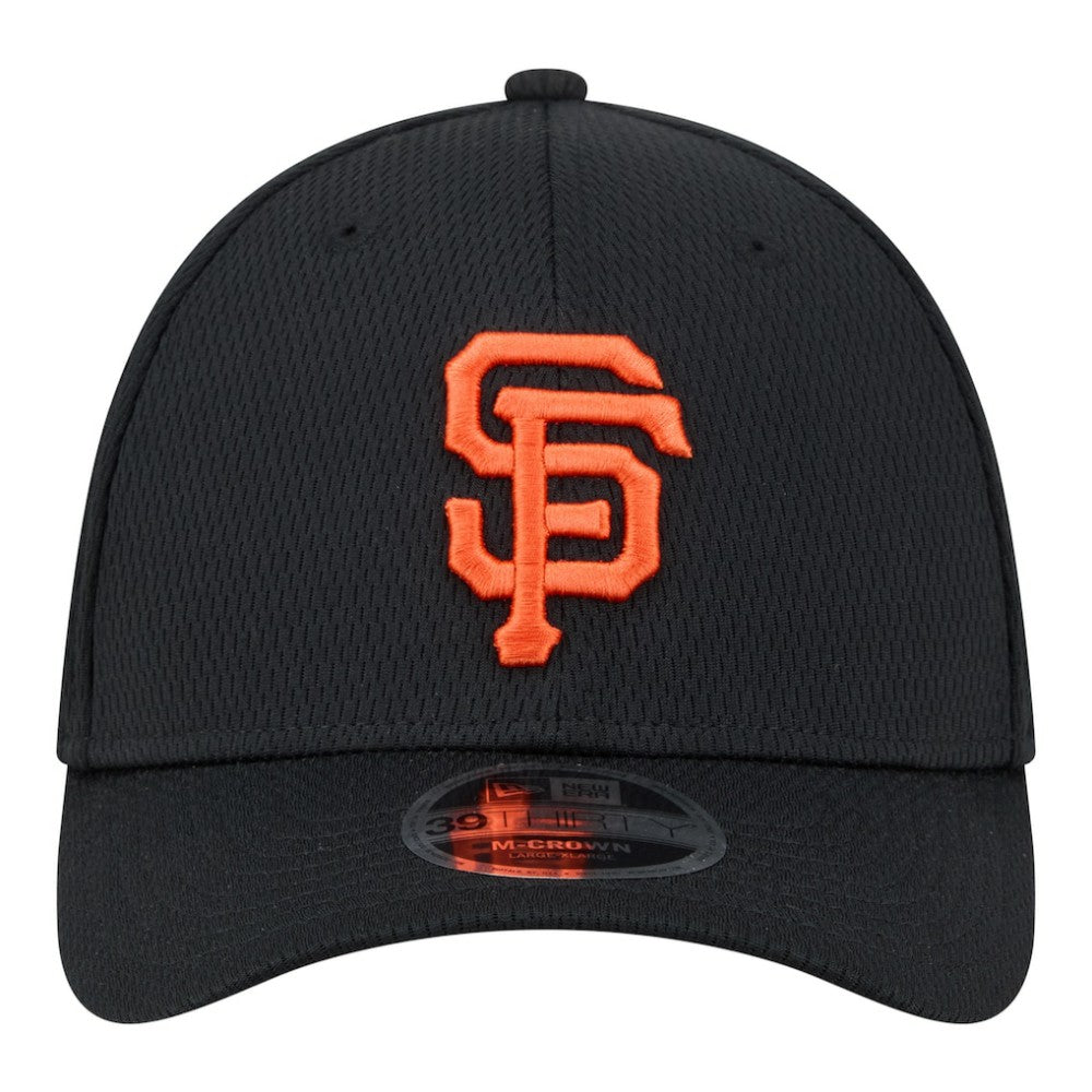 San Francisco Giants New Era Dash 39THIRTY Flex Hat - Black Hats