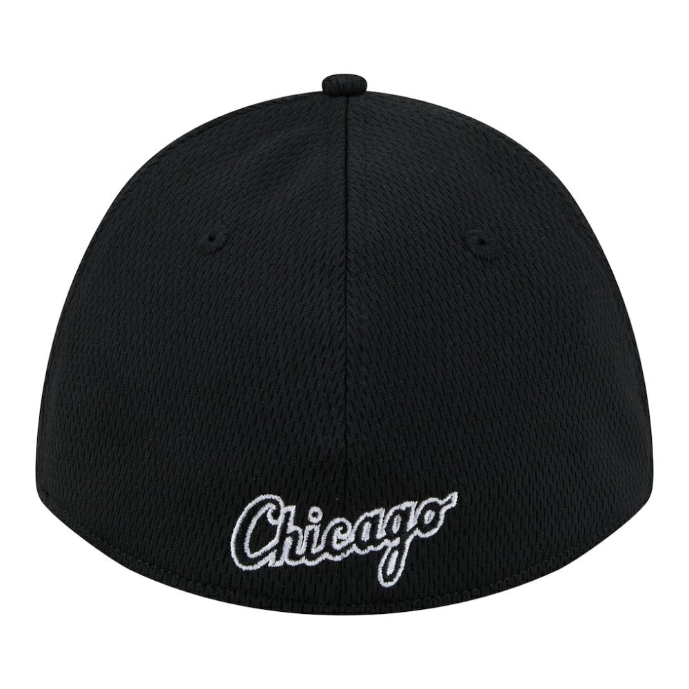 Chicago White Sox New Era Dash 39THIRTY Flex Hat - Black Hats