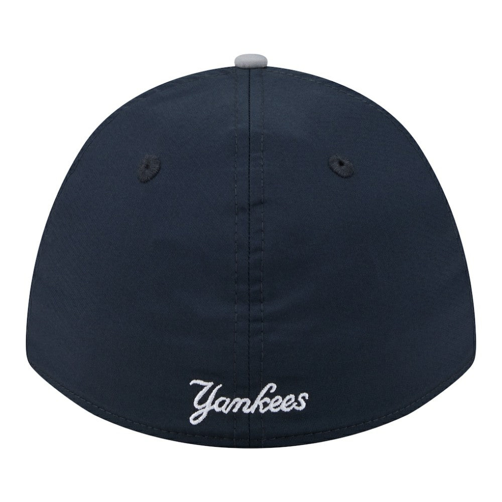 New York Yankees New Era Rope M-Crown A-Frame 39THIRTY Flex Hat - Navy/Gray Hats