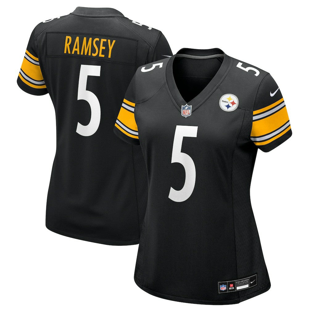 Jalen Ramsey Pittsburgh Steelers Women's Team Game Jersey Black