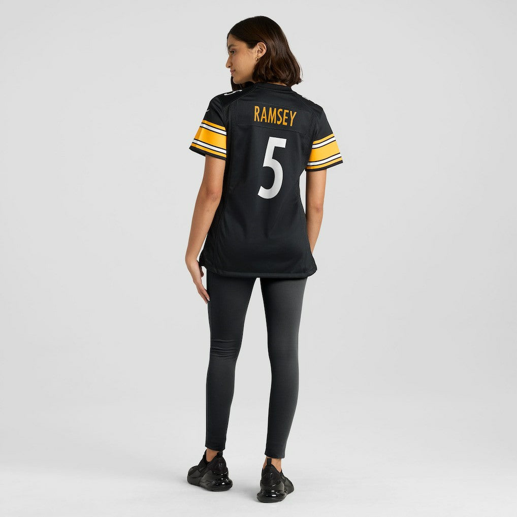 Jalen Ramsey Pittsburgh Steelers Women's Team Game Jersey Black