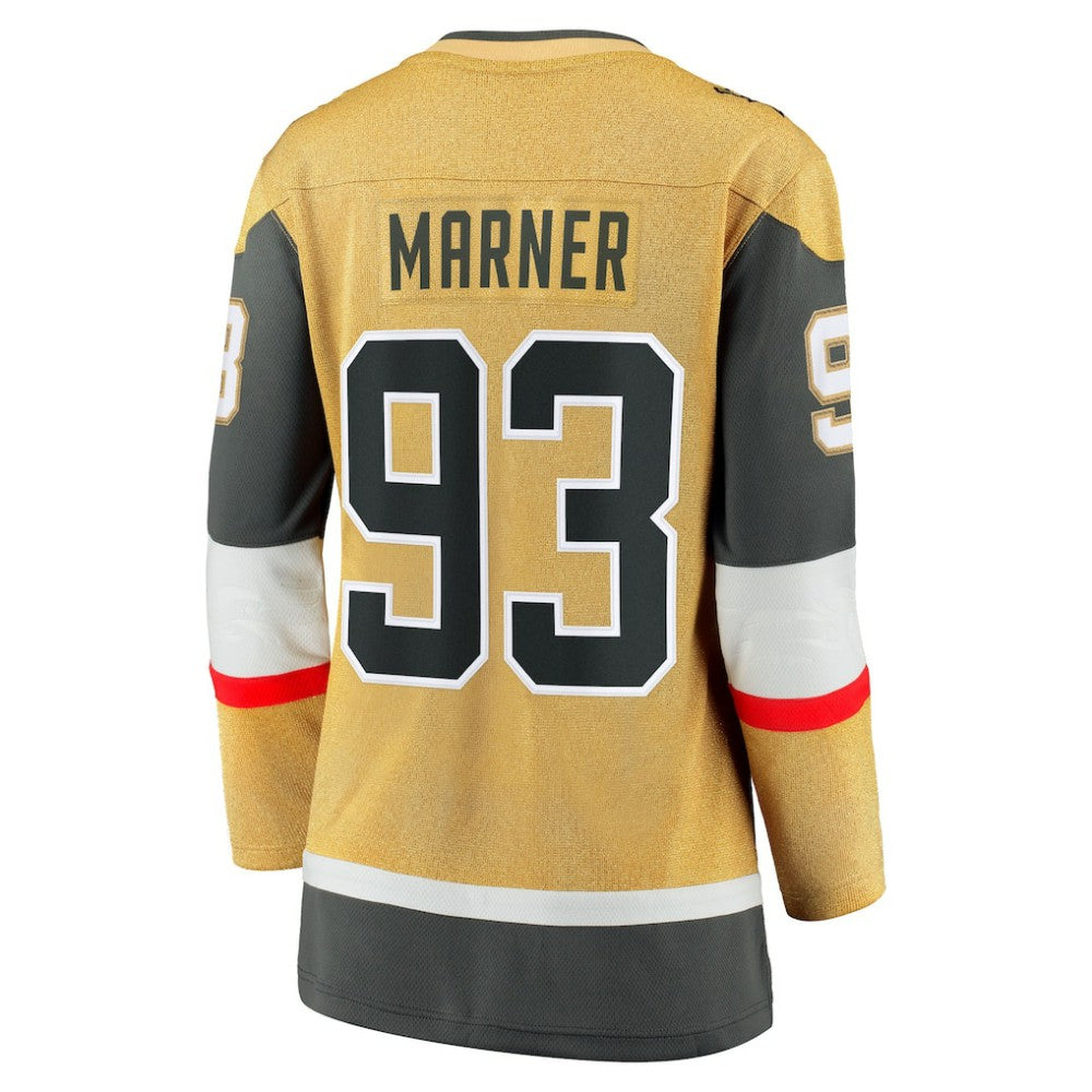 NHL Mitch Marner Vegas Golden Knights Fanatics Women's Home Breakaway Jersey - Gold