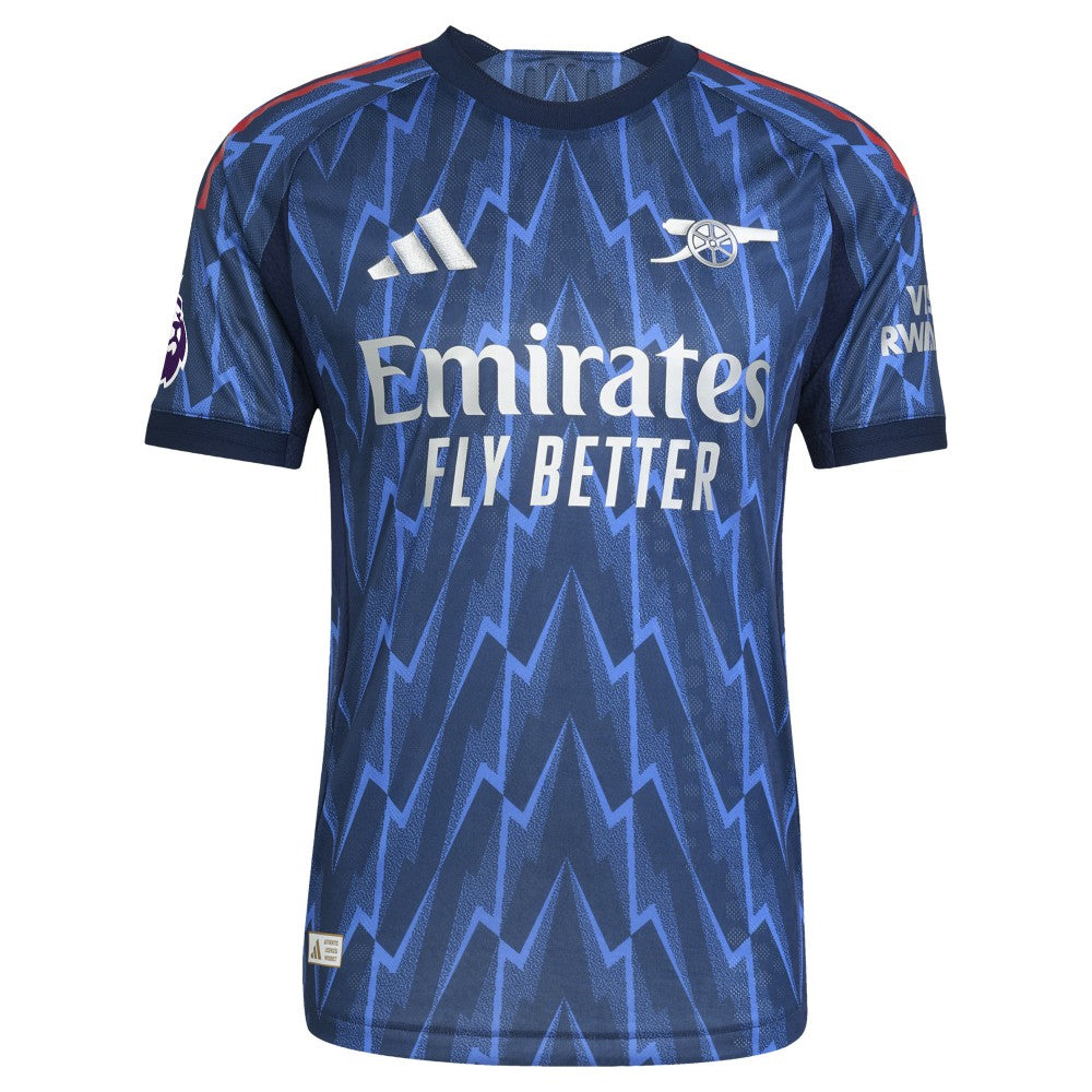 Bukayo Saka Arsenal 2025/26 Away Player Jersey Blue