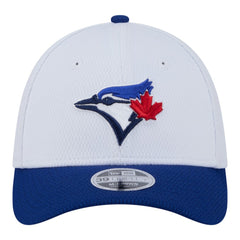Toronto Blue Jays New Era Youth  Baseball 39THIRTY M-Crown Flex Hat - White/Royal Hats