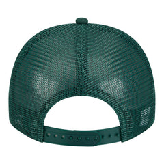 Athletics New Era Youth Logo Fade A-Frame 9FIFTY Snapback Hat - Green Hats