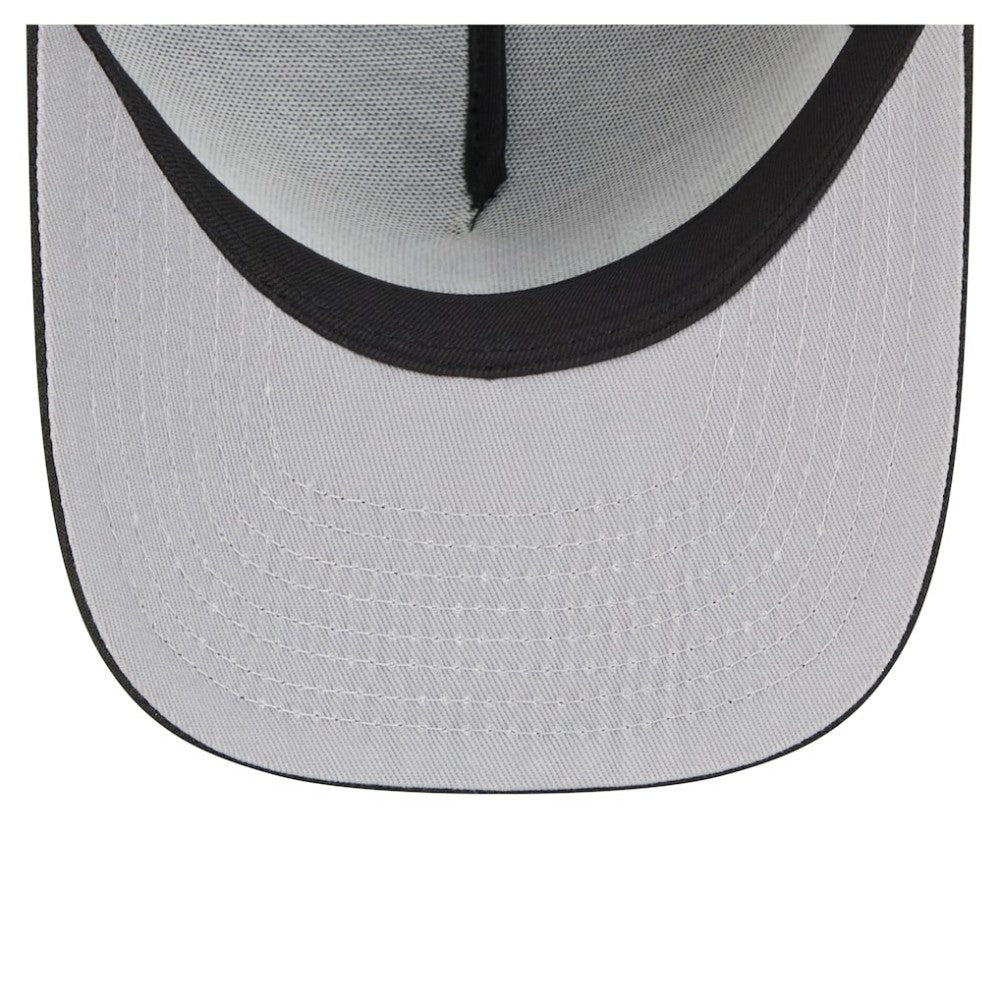 San Francisco Giants New Era Youth Logo Fade A-Frame 9FIFTY Snapback Hat - Black Hats