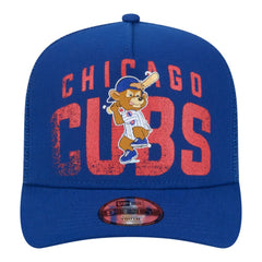 Chicago Cubs New Era Youth Logo Fade A-Frame 9FIFTY Snapback Hat - Royal Hats