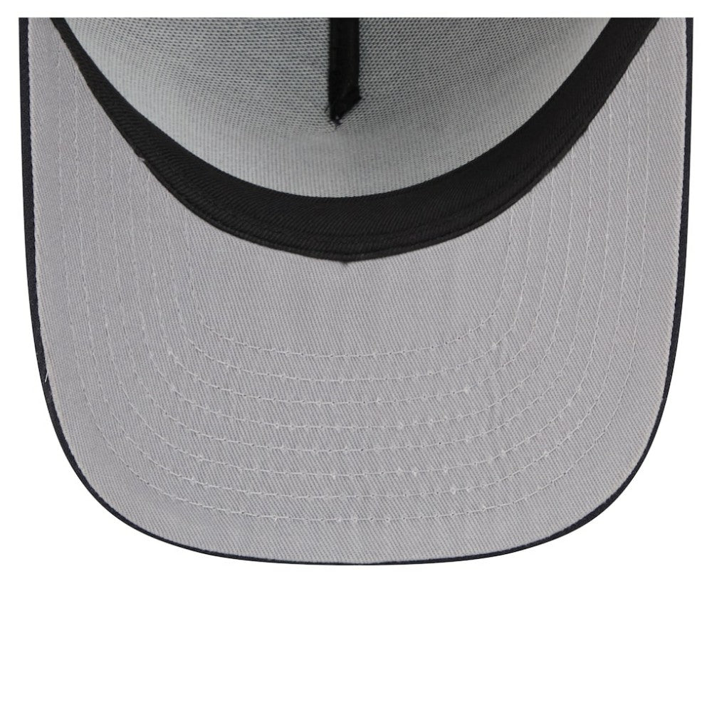 Detroit Tigers New Era Youth Logo Fade A-Frame 9FIFTY Snapback Hat - Navy Hats