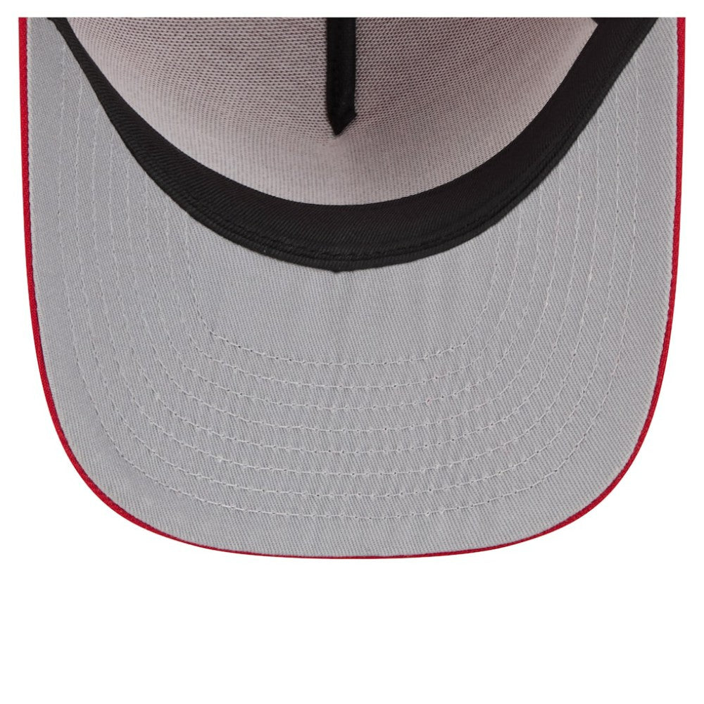 Cincinnati Reds New Era Youth Logo Fade A-Frame 9FIFTY Snapback Hat - Red Hats