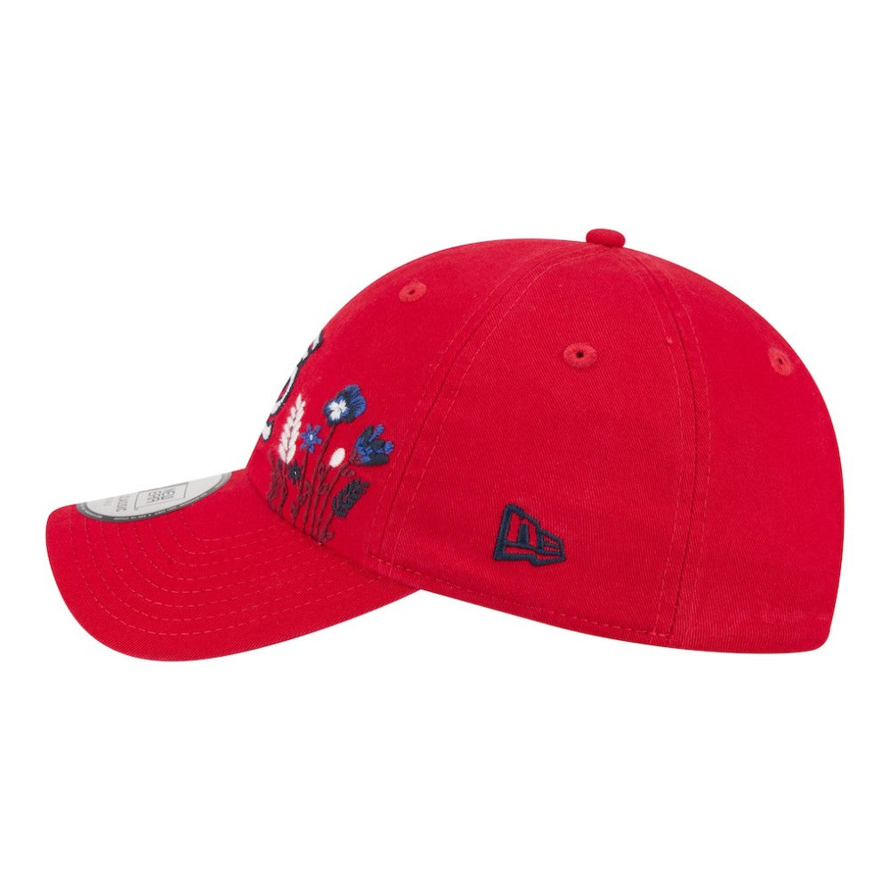 St. Louis Cardinals New Era Women's Wildflower Casual Classic Adjustable Hat - Red Hats