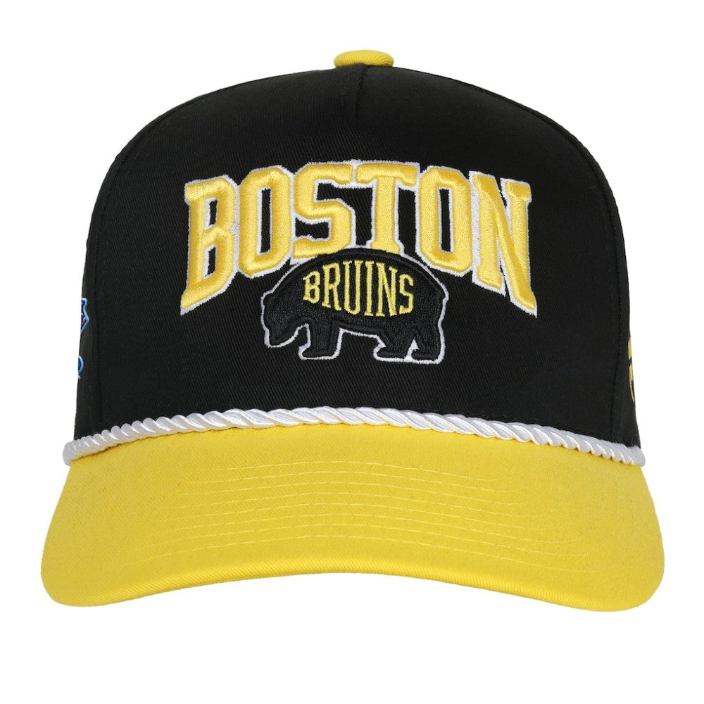 NHL Boston Bruins Fanatics Youth 2026 NHL Stadium Series Team A-Frame Adjustable Hat - Black