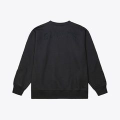 San Francisco Giants Mitchell & Ness Phantom Fleece Crewneck Sweatshirt - Black Sweatshirts